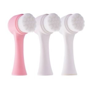 2- in one silicon facial brush