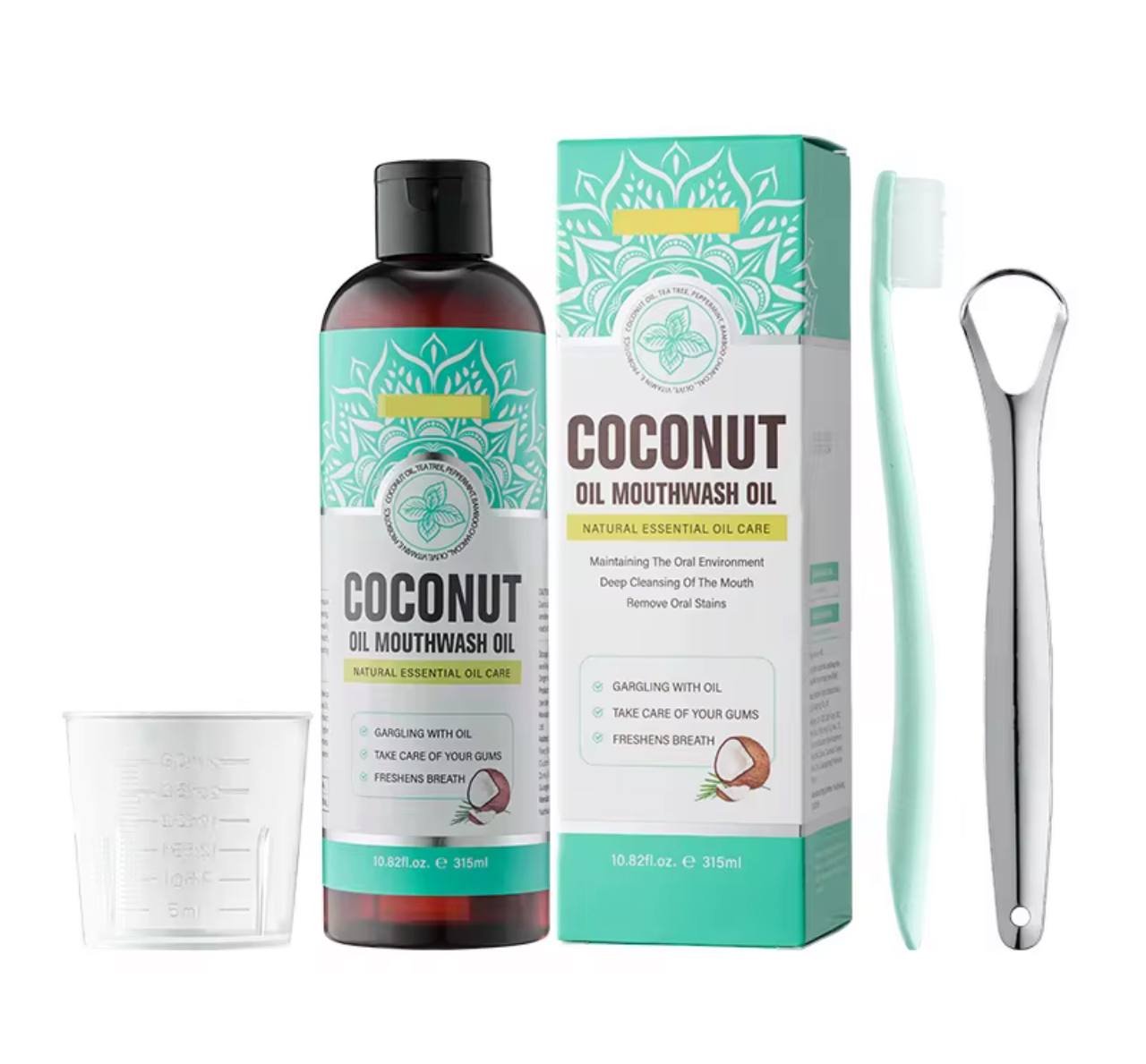 Coconut mouth wash