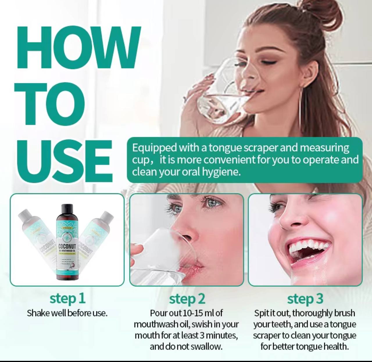 Coconut mouth wash - Image 3