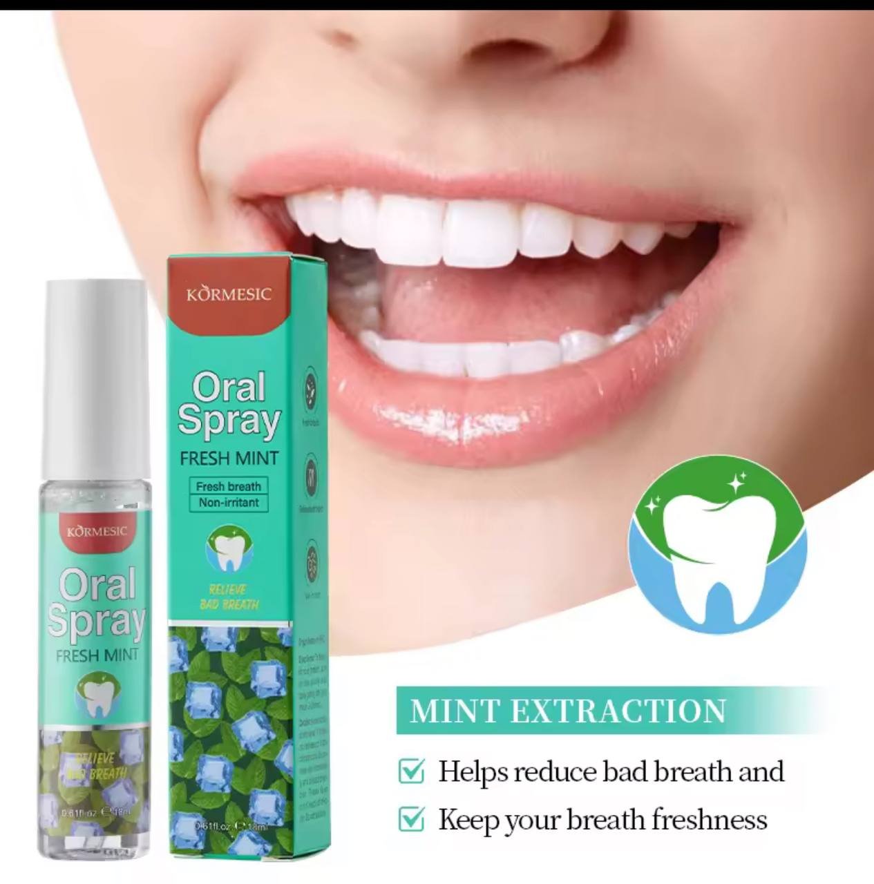 Oral mouth spray
