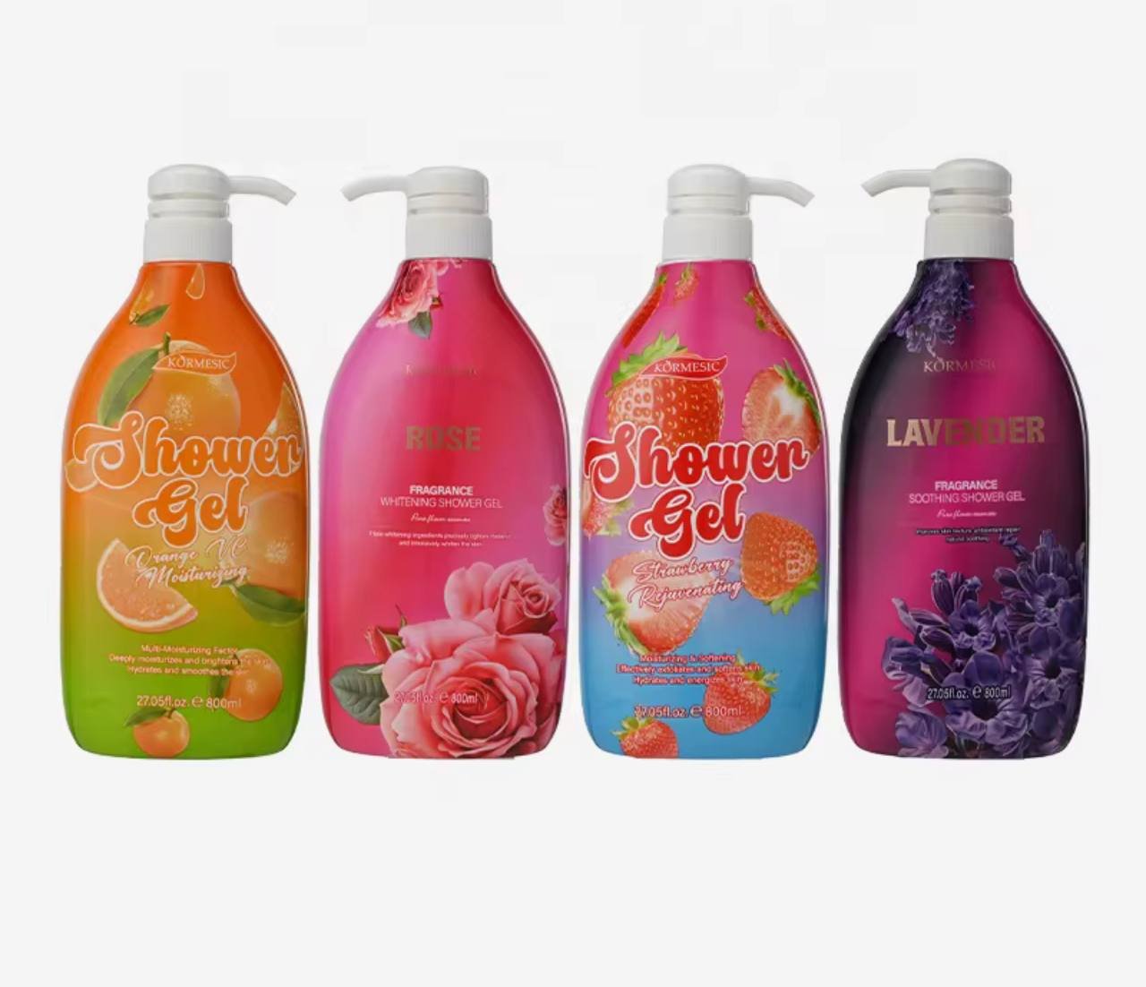 Shower gels