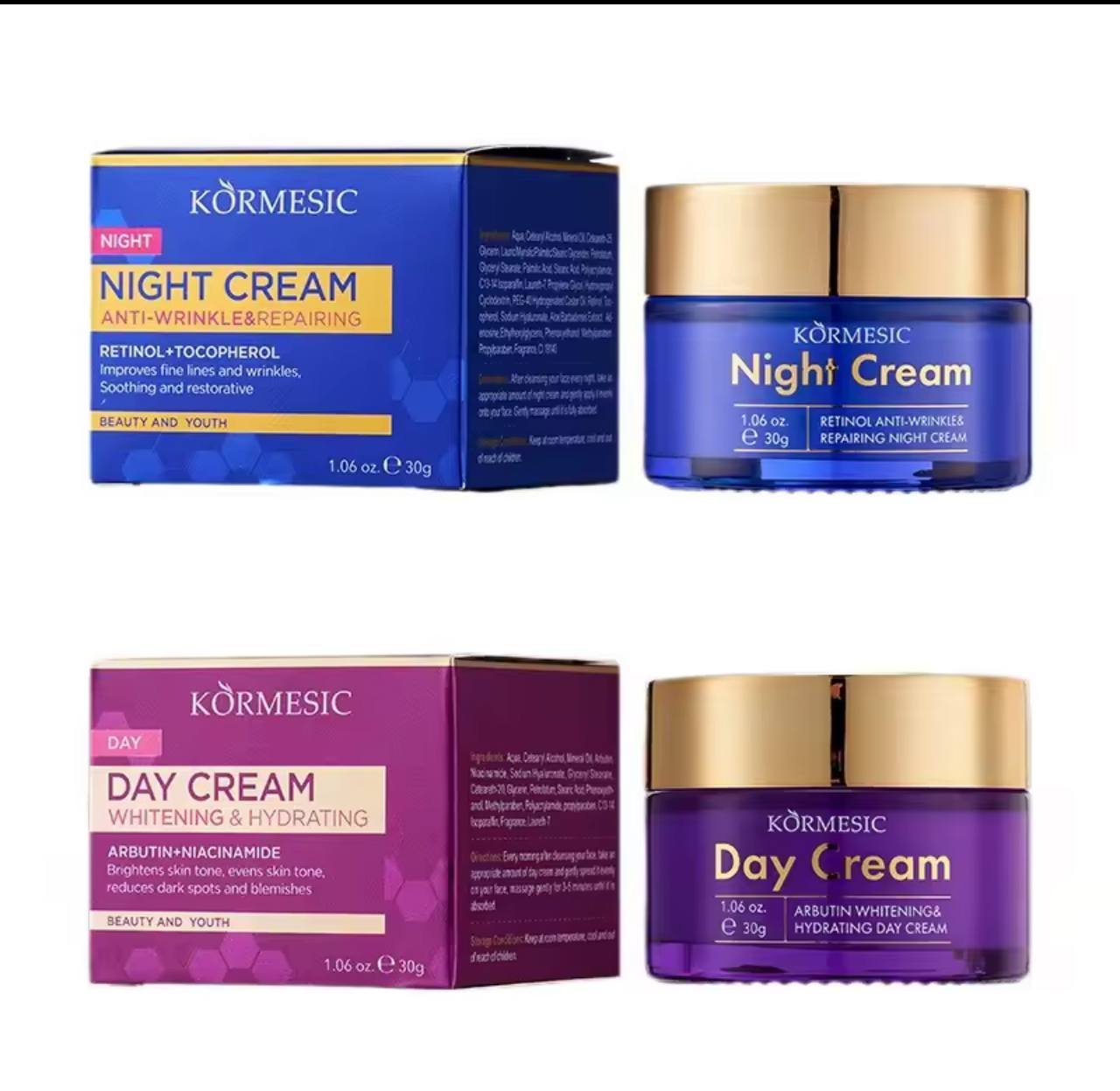 Day and night cream