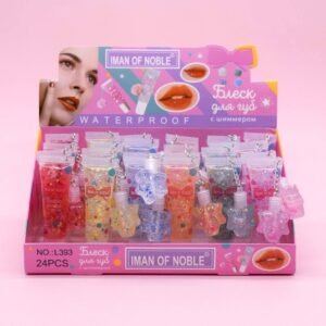 Lip gloss glitter gel